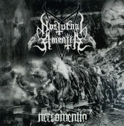 Обкладинка: Nocturnal Amentia · Necromentia