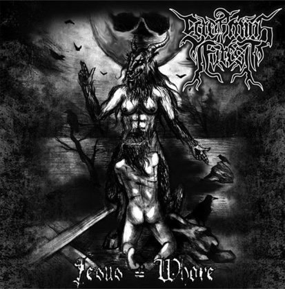 Обкладинка: Screaming Forest · Jesus=Whore