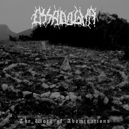 Обкладинка: Ossadogva · The Word of Abominations