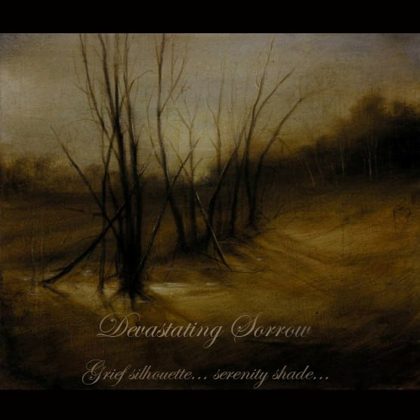 Обкладинка: Devastating Sorrow · Grief Silhouette... Serenity Shade