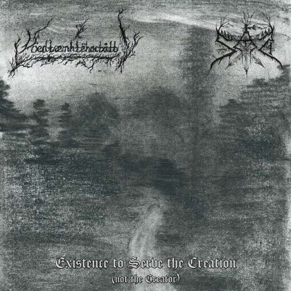 Обкладинка: Vöedtæmhtëhactått / Sad · Existence to Serve the Creation (not the Creator) (Split)