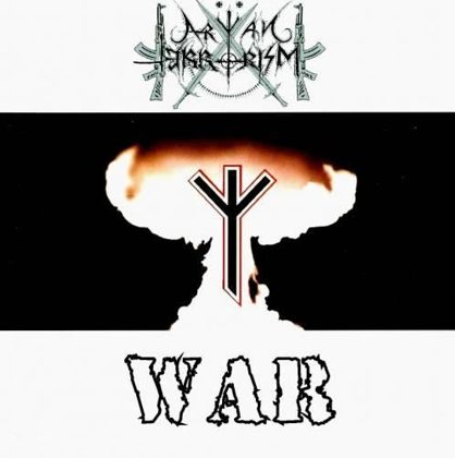 Обкладинка: Aryan Terrorism · WAR
