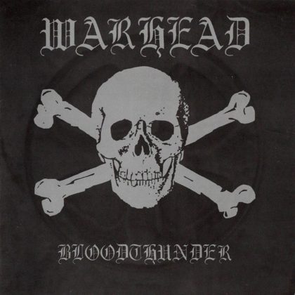 Обкладинка: Warhead · Bloodthunder