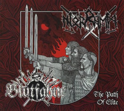 Обкладинка: Blutfahne / Norrhem · The Path Of Elite (Split)
