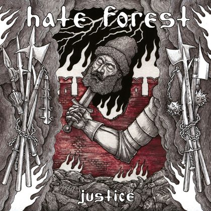Обкладинка: Hate Forest · Justice (EP)