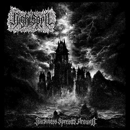 Обкладинка: Nightspell · Darkness Spreads Around (EP)