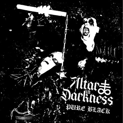 Обкладинка: Altar in Darkness · Pure Black
